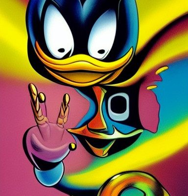 Evil Black Duckie
