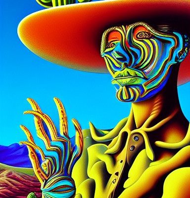 Mexican Peyote woman